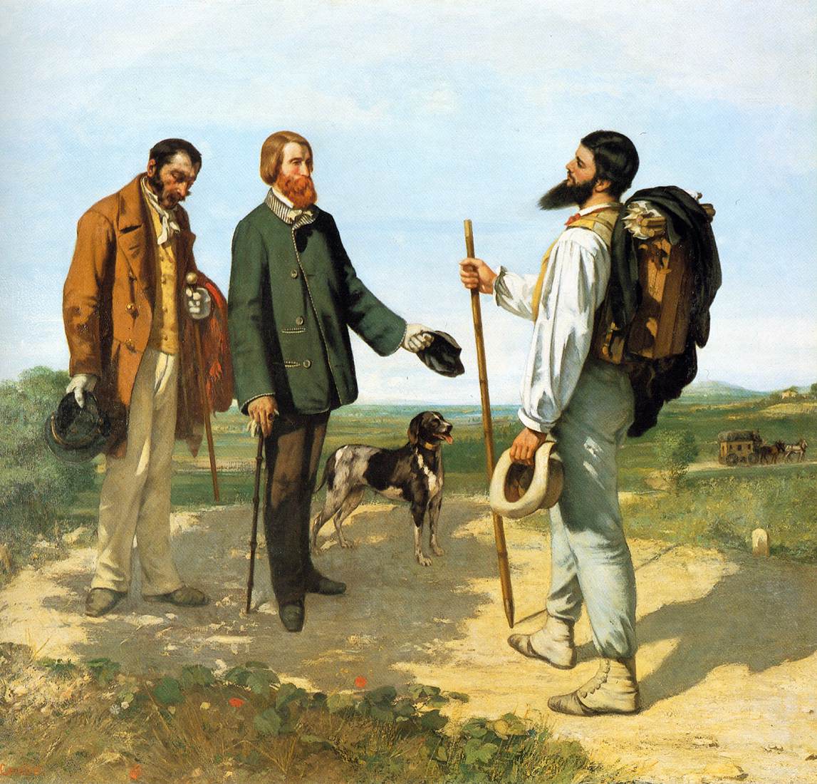 De vergadering of bonjour monsieur courbet