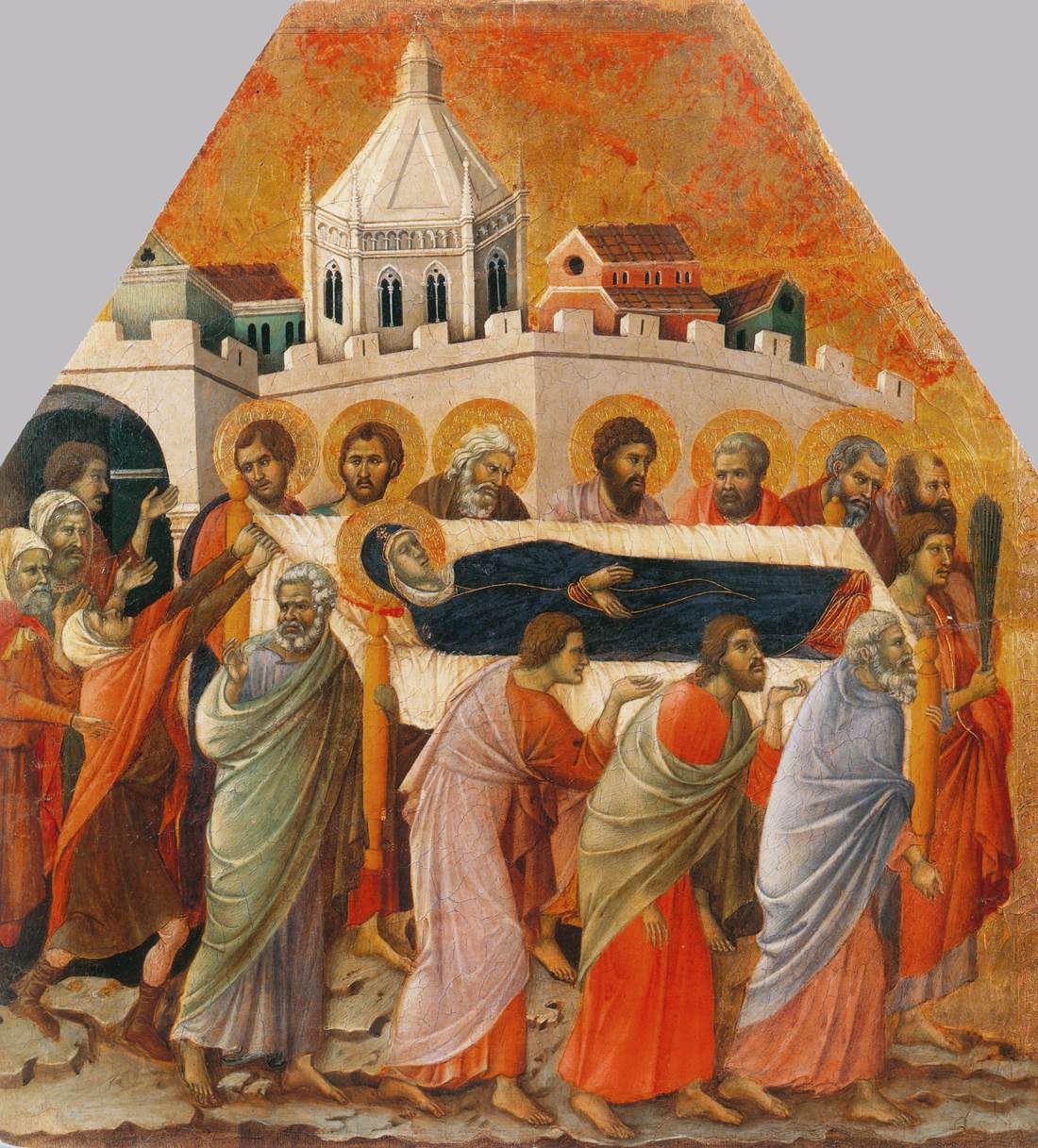 Begravelsesprocessen (panel 7)