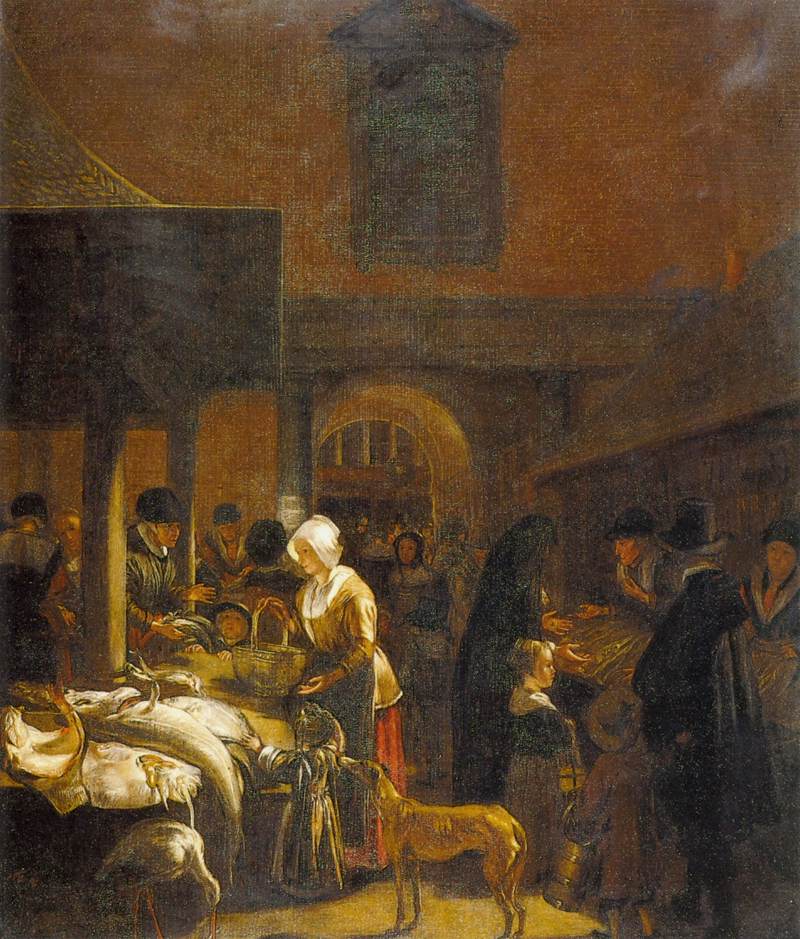 The Old Fish Market at The Dam, Amsterdam