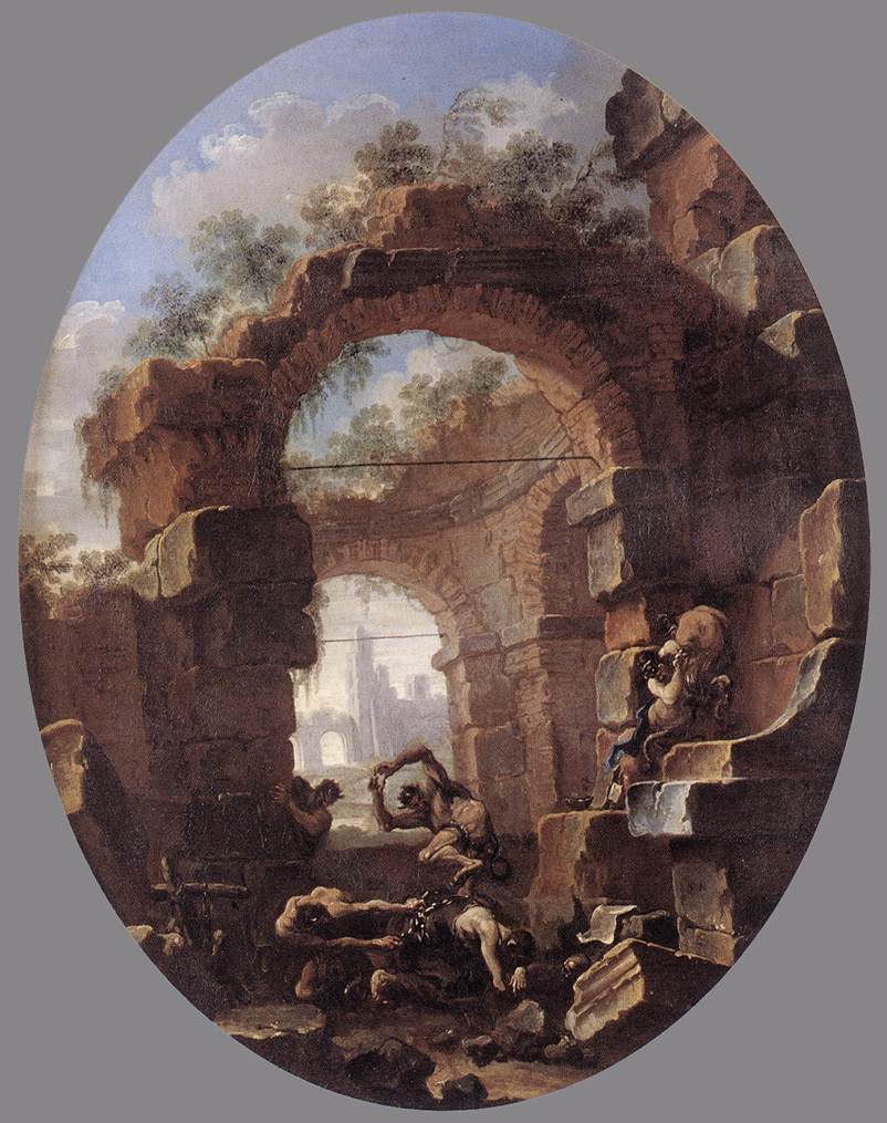 Anacoretas frestade av demoner