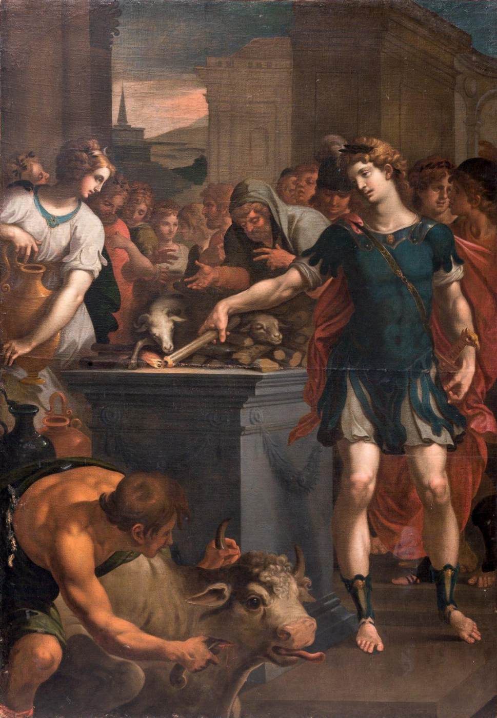Sacrifice dans le tombeau de Neoplemus
