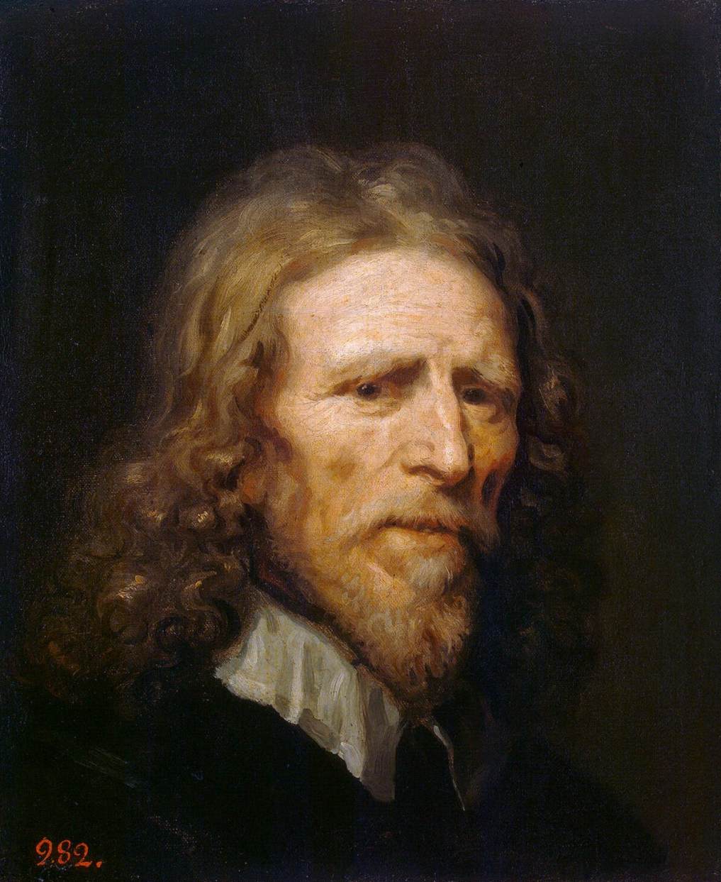 Portrait of Abraham Van Der Doort