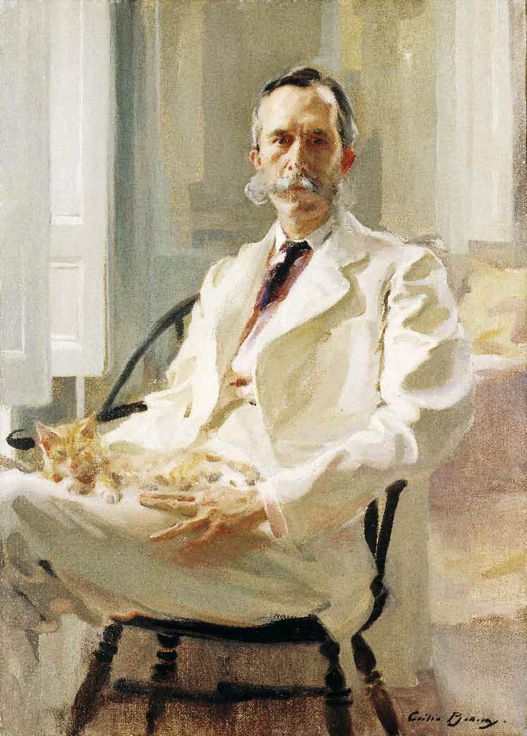 Man with a Cat (Henry Sturgis's Drinker)