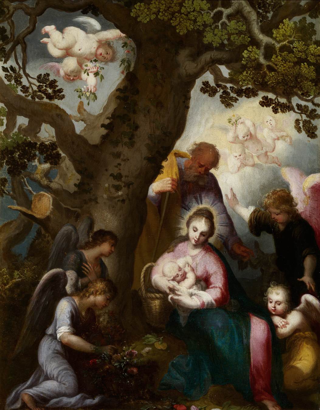 S'est enfui en Égypte