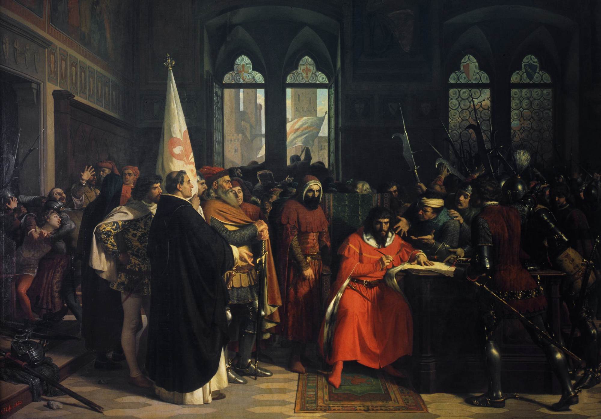 Expulsion du duc d'Athènes