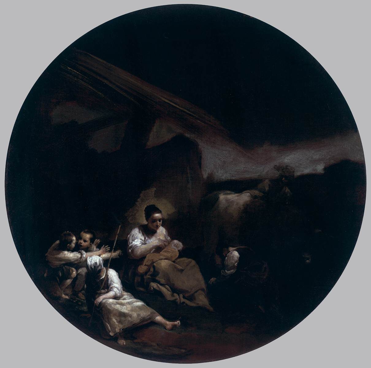 La famille de l'agriculteur