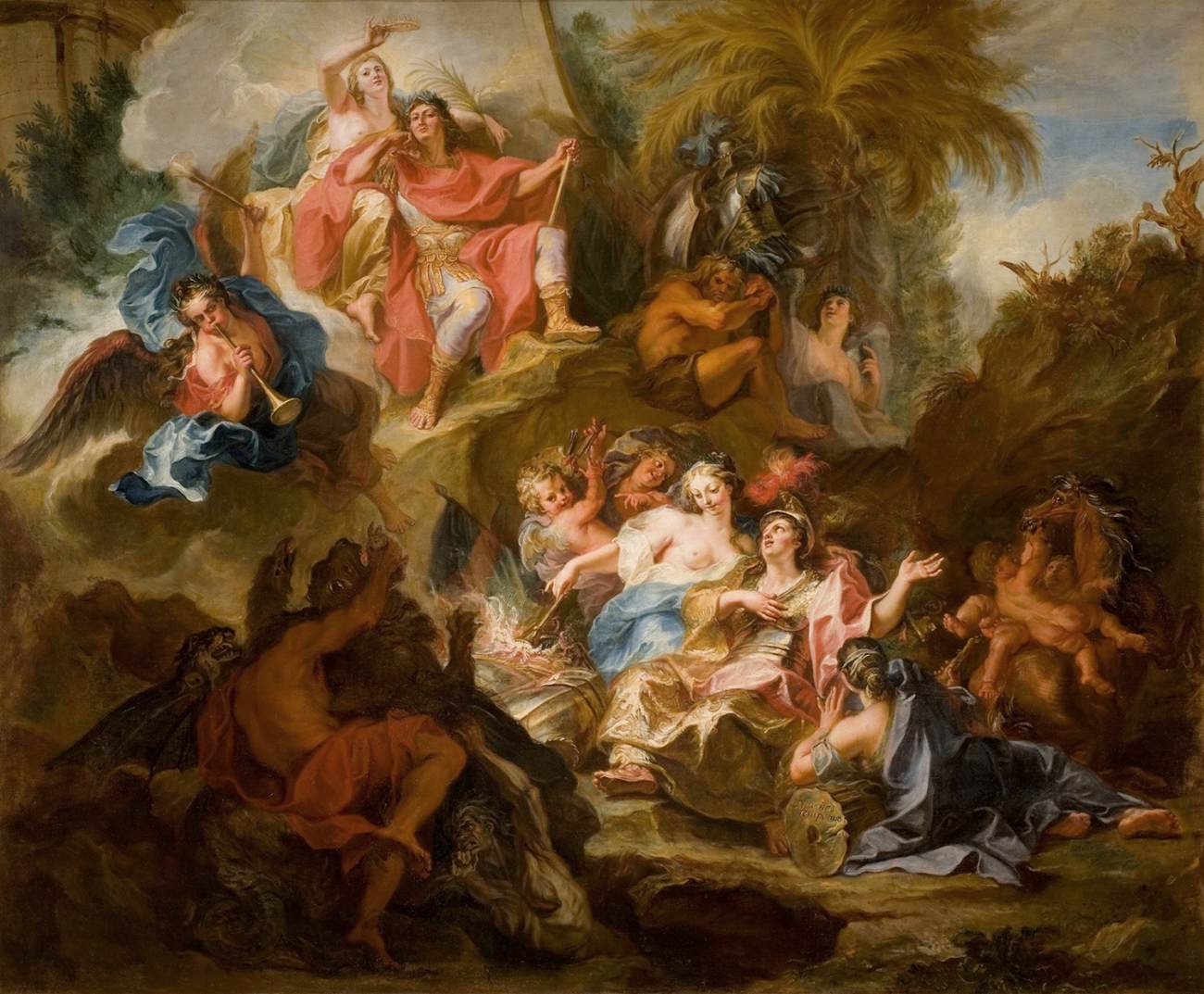 Louis XIV Descansando Depois da Paz de Nijmegen