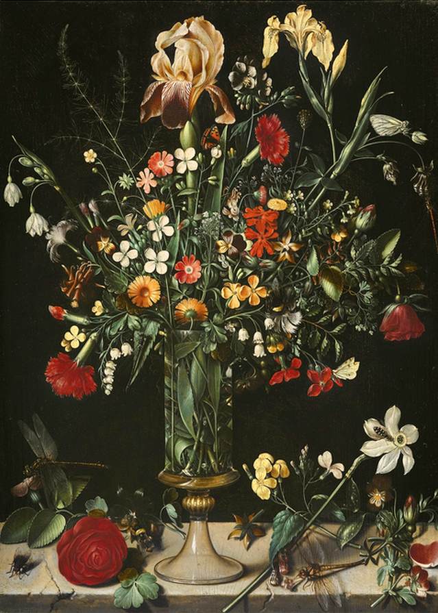still life of flowers