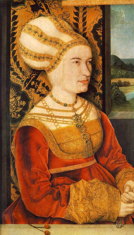 Portrait of Sybilla Von Freyberg (Born Gossenbrot)