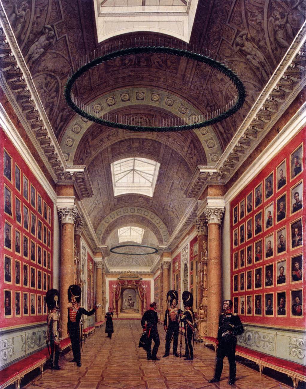 La Galería de 1812 en El Palacio de Invierno