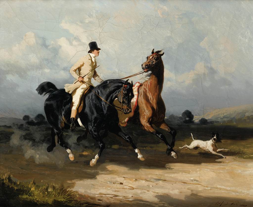 Dos Caballos Galopando