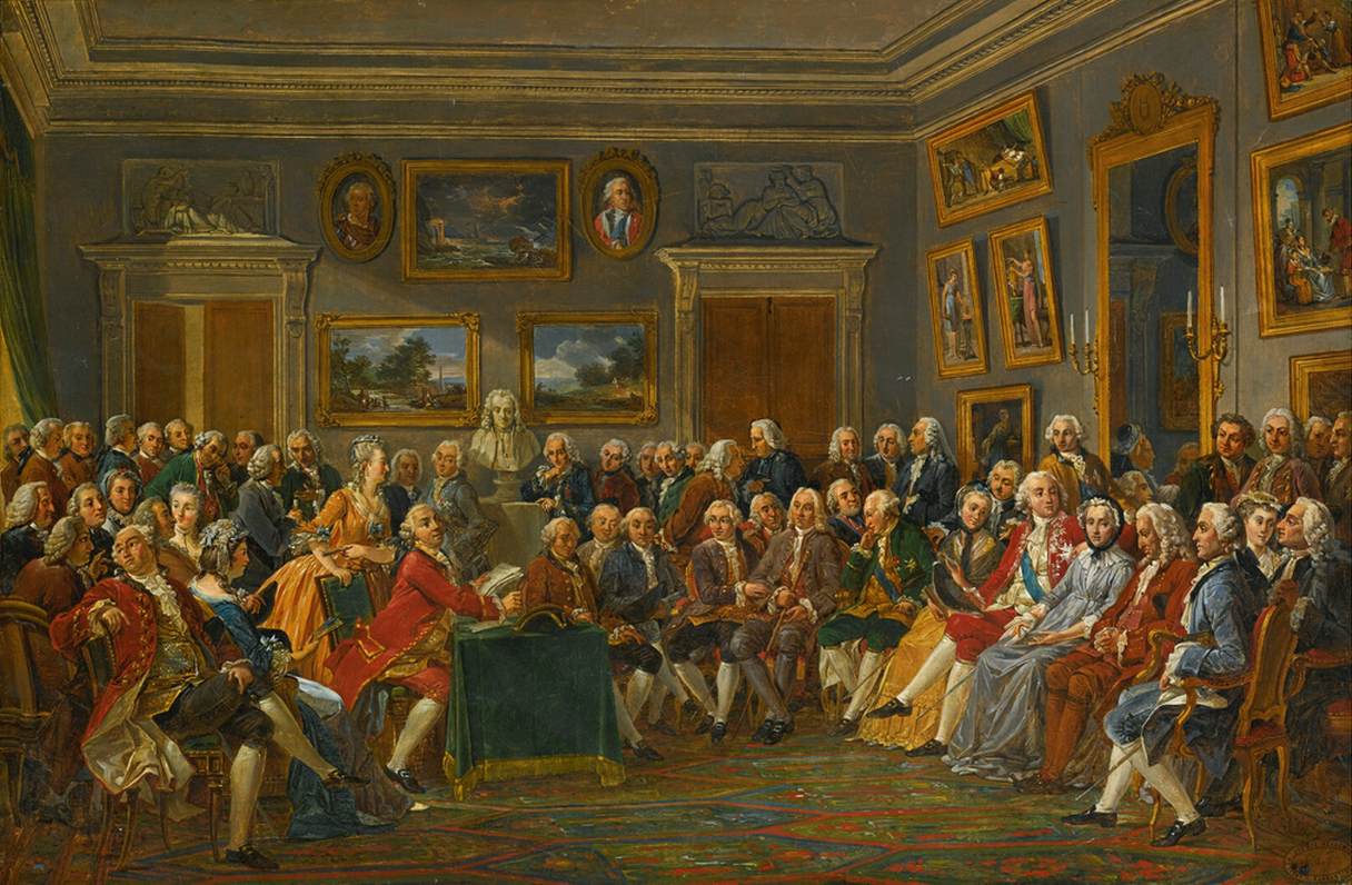 I Madam Geofrin Hall 1755