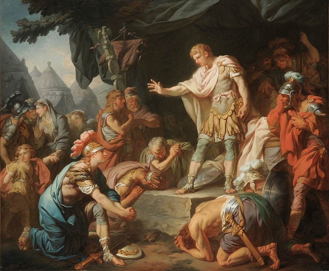 Germanic Appeases the Revolt in his Camp