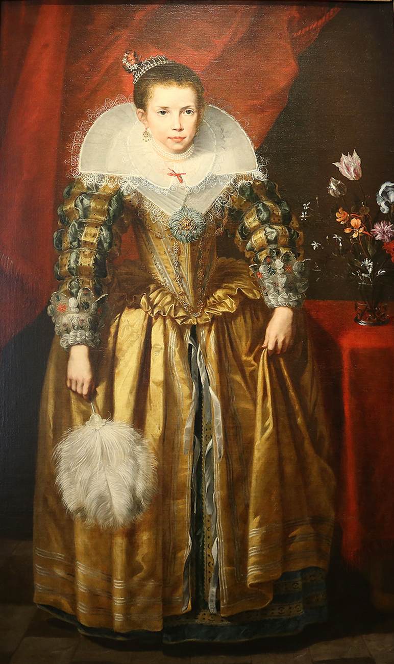 Portrait d'une fille à l'âge de 10 ans