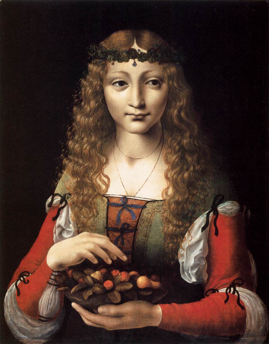 Fille aux cerises