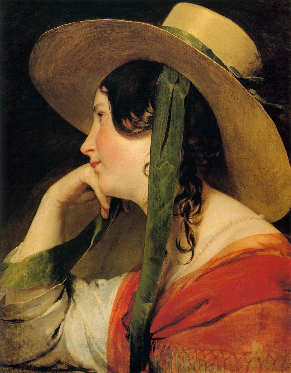 Ragazza del cappello giallo