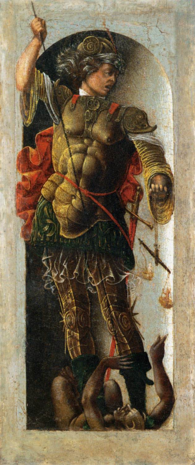 Griffoni Polyptisch: San Miguel