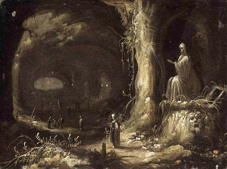 Inside a Grotto
