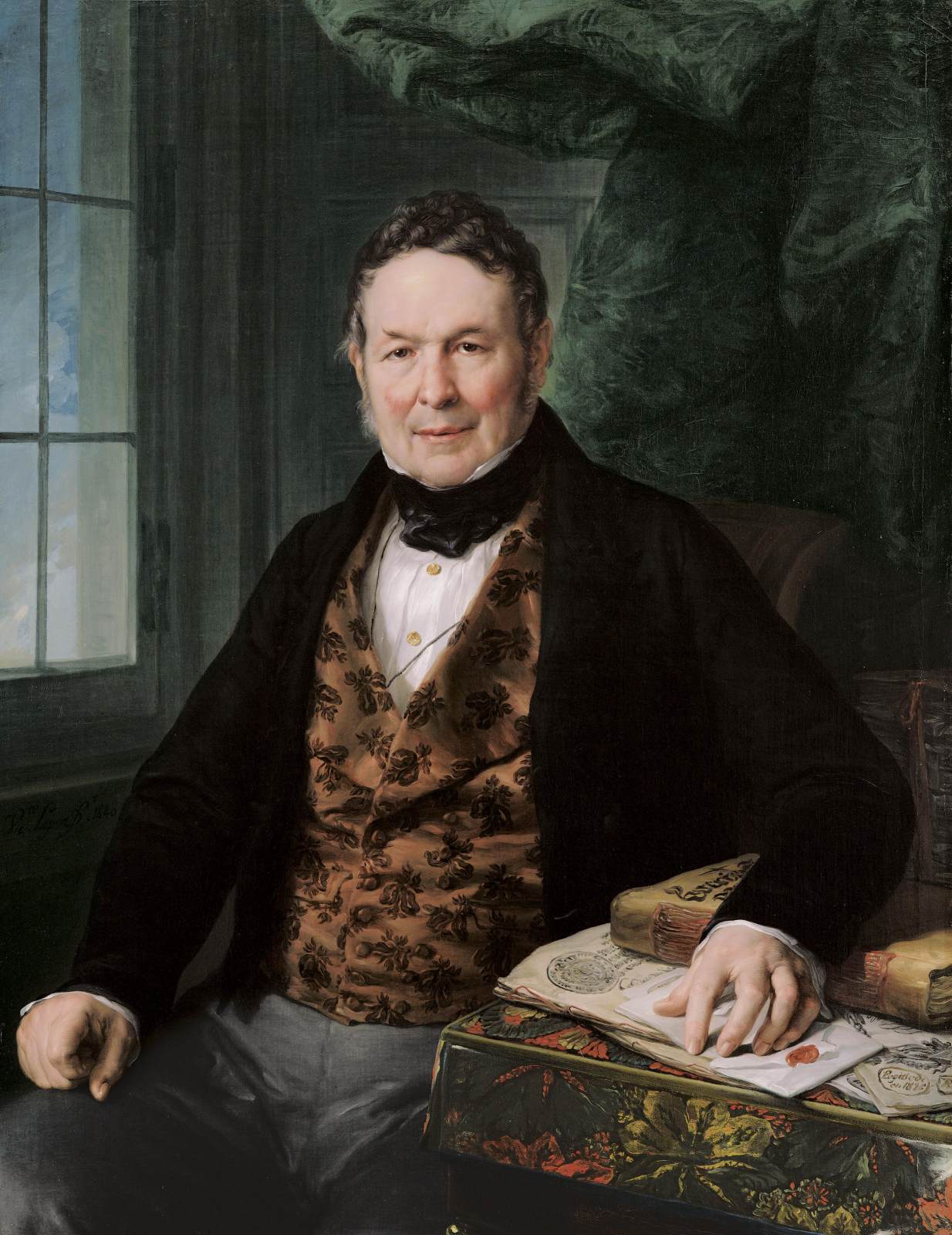 Porträt von Matías Sorzano Nájera