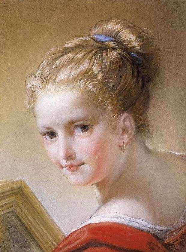 Cabeza de una Niña