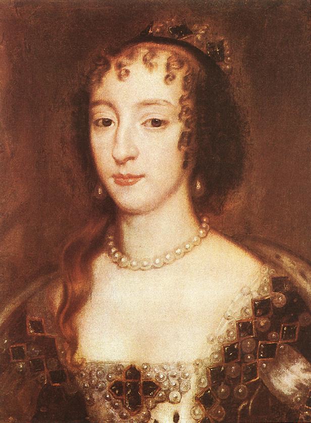 Henrietta María de France, la regina d'Inghilterra