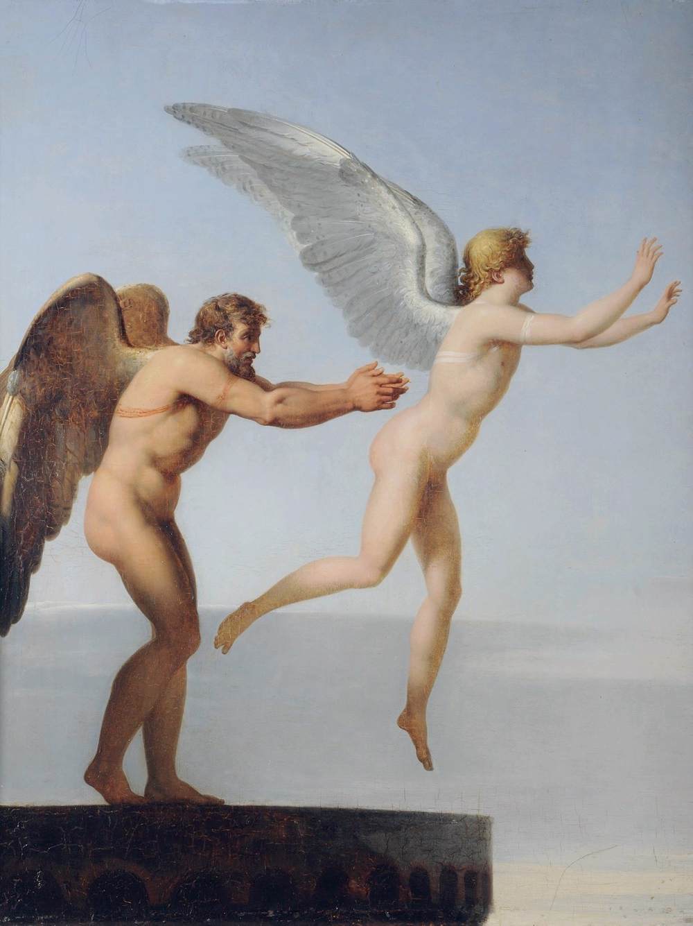 Ícaro y Daedalus