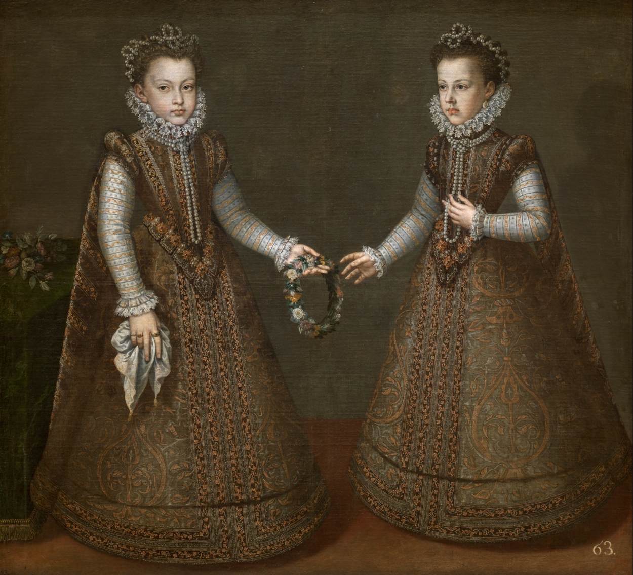 Infantas Isabel Clara Eugenia ve Catalina Micaela