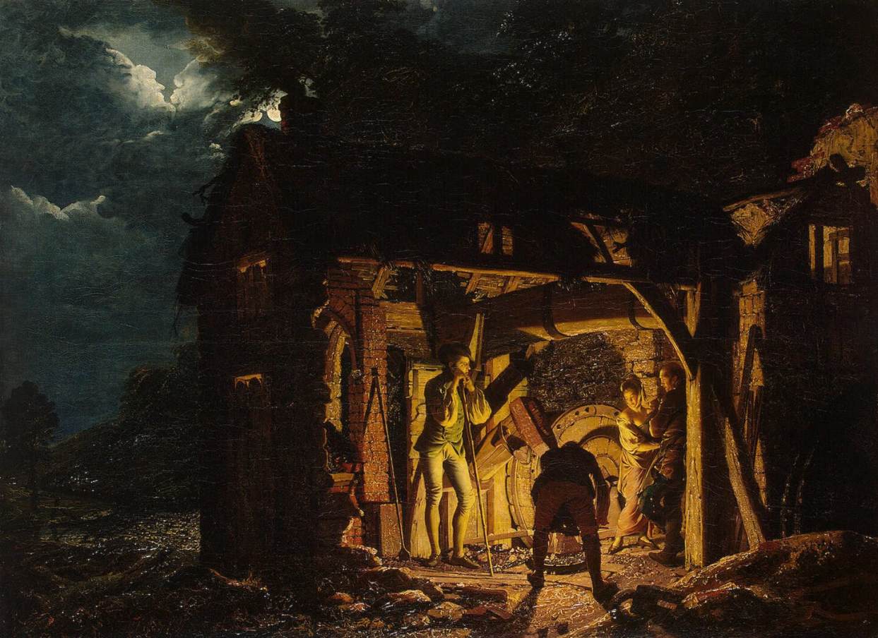 Forge di ferro visto dall'esterno