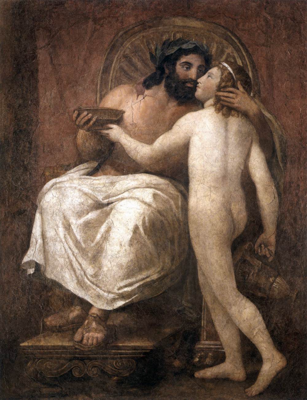 Giove e Ganímedes