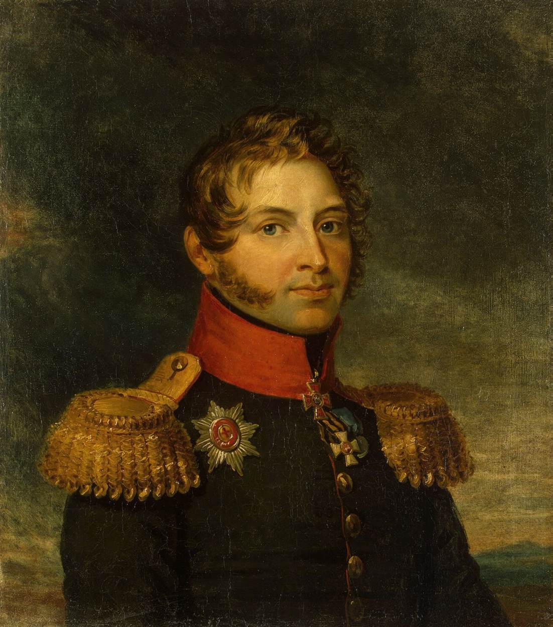 Ritratto di Alexander P Kutuzov