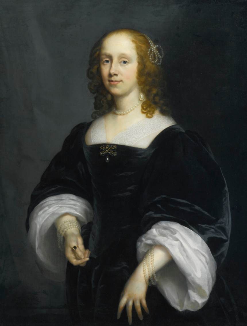 Portrait d'une dame noire