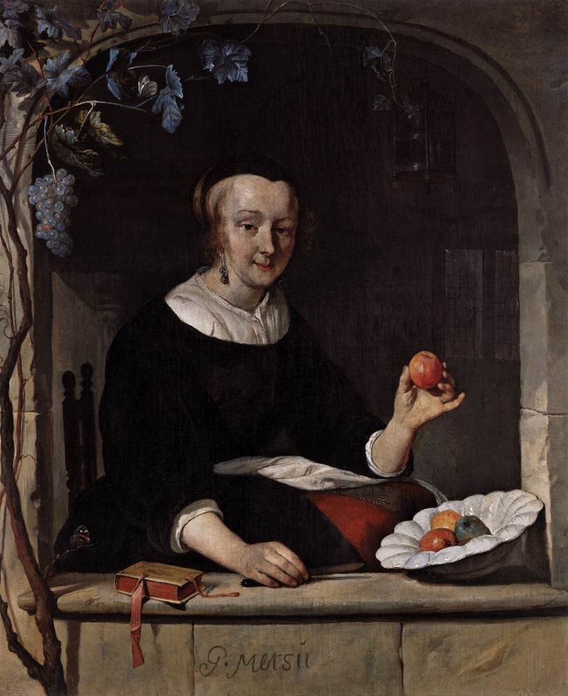 Lady Sitting in a Window