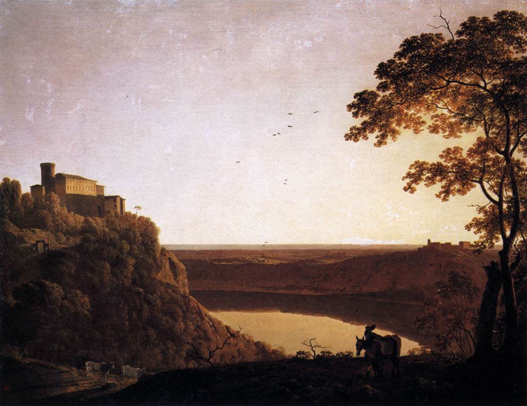 Vista del Lago de Nemi