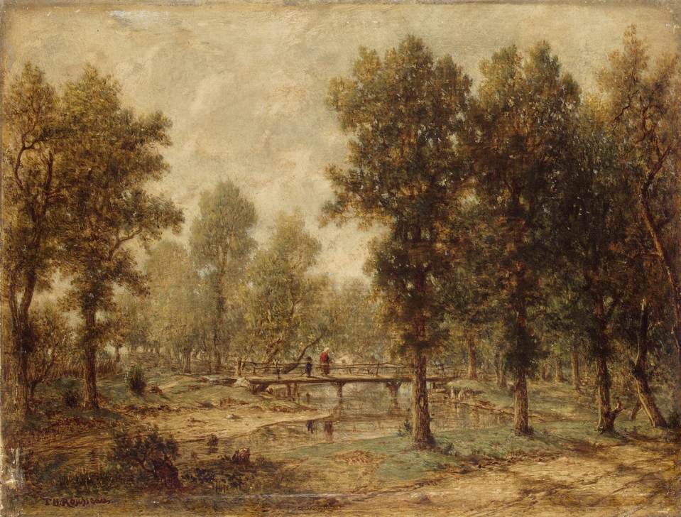 paisagem com uma ponte