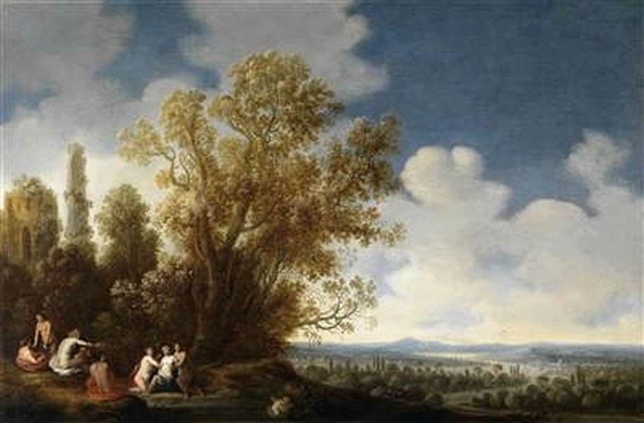 Paisagem com Diana Descobrindo a Gravidez de Calisto