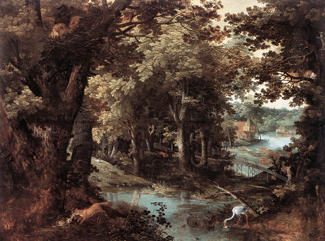 Paysage avec fables