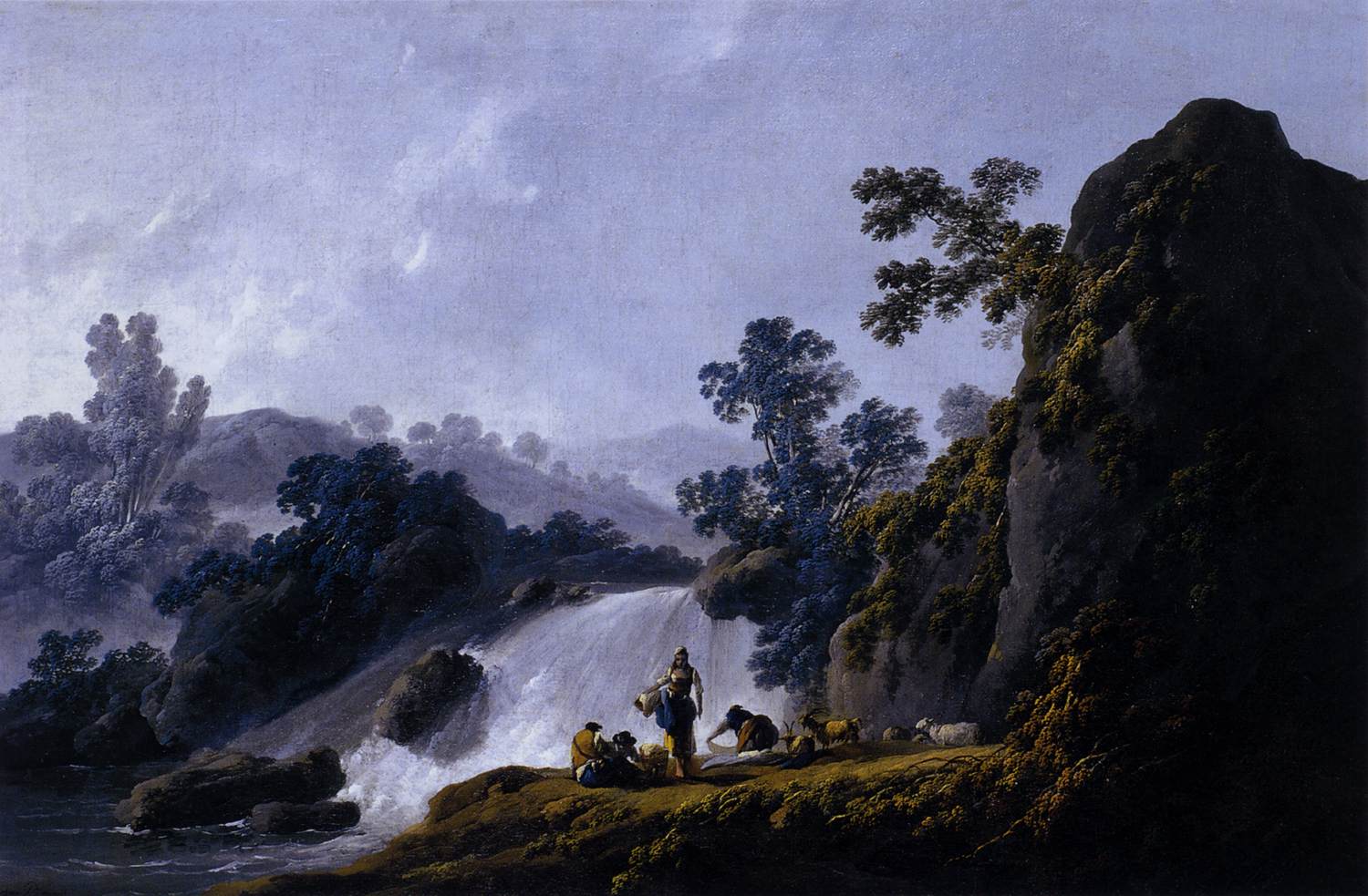 Paisagem com Lavadeiras