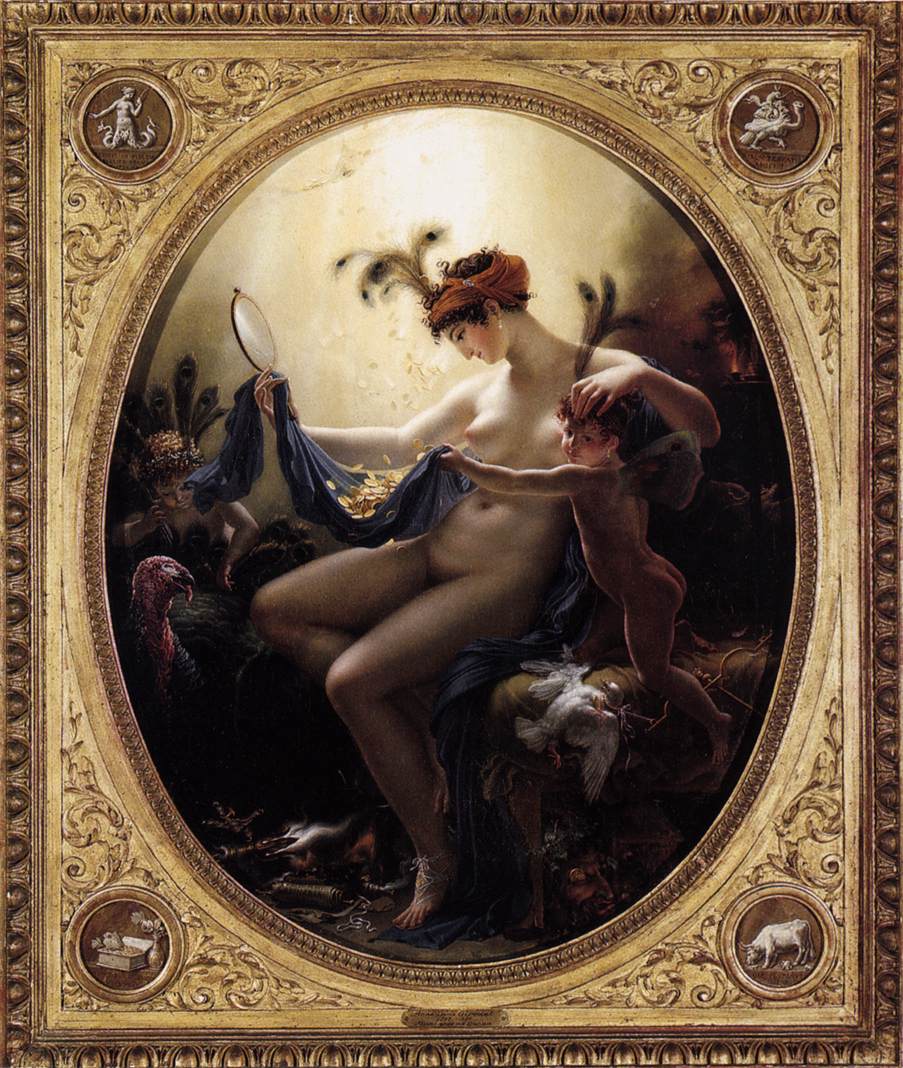 ダナエとしてのマドモアゼル・ランゲ