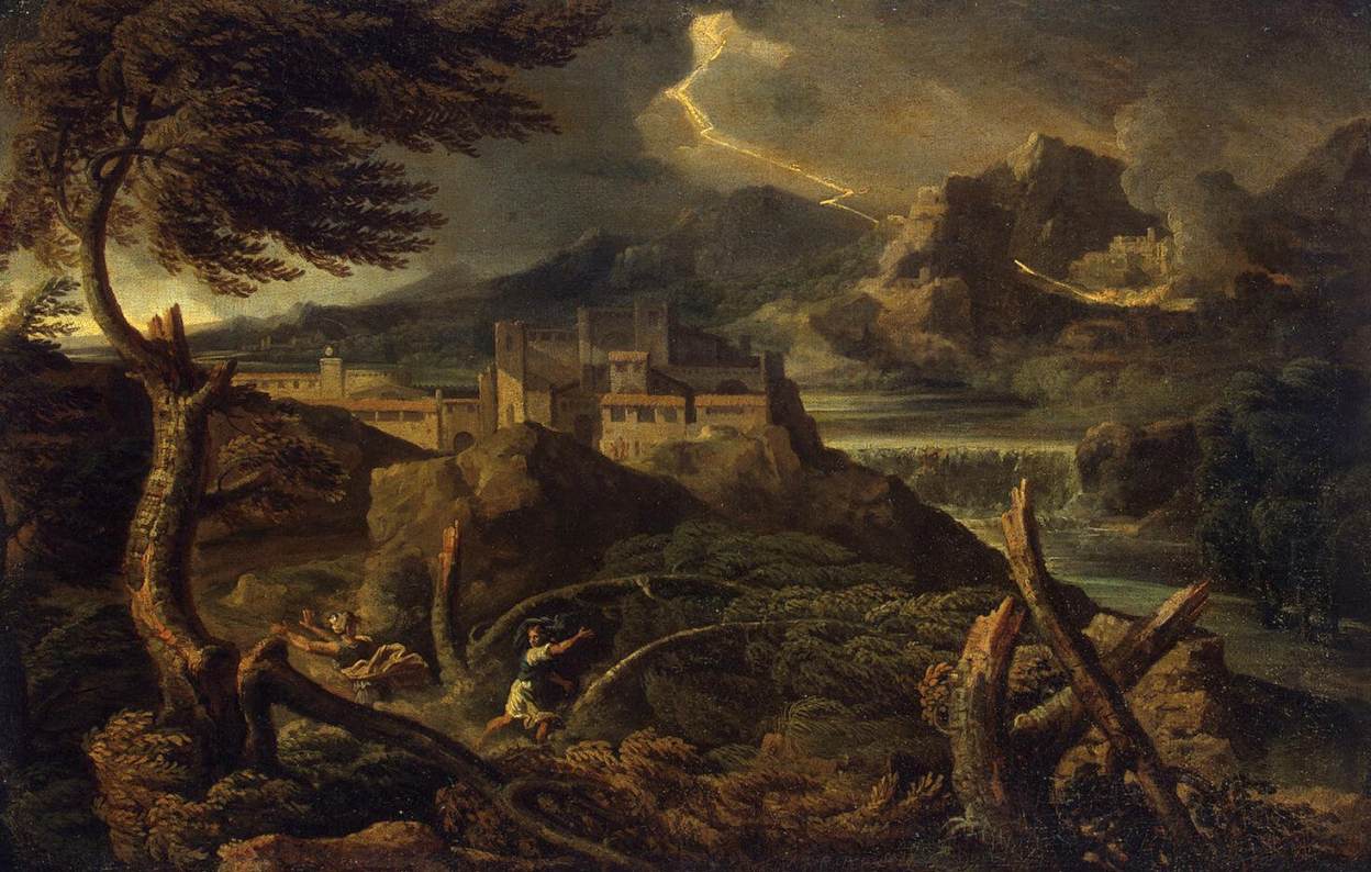 Paisagem com Raios