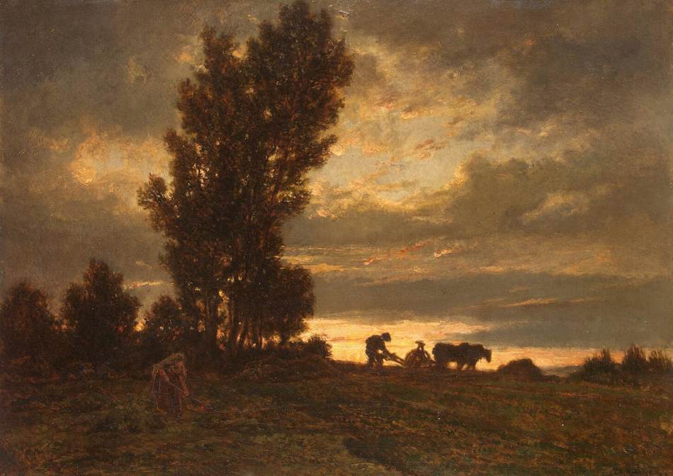 Landscape with a Plow