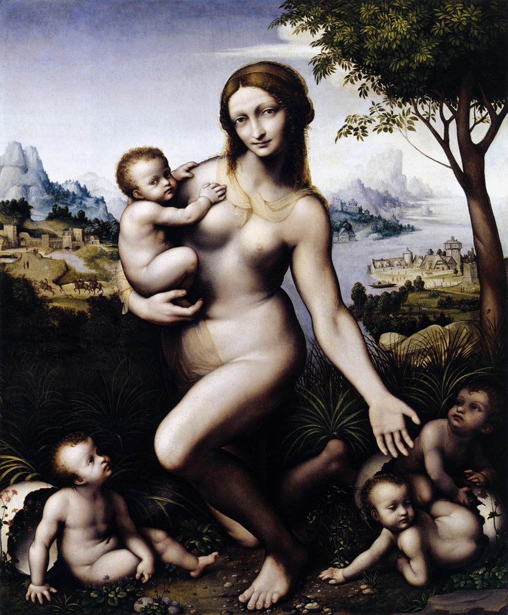 Leda e i loro figli