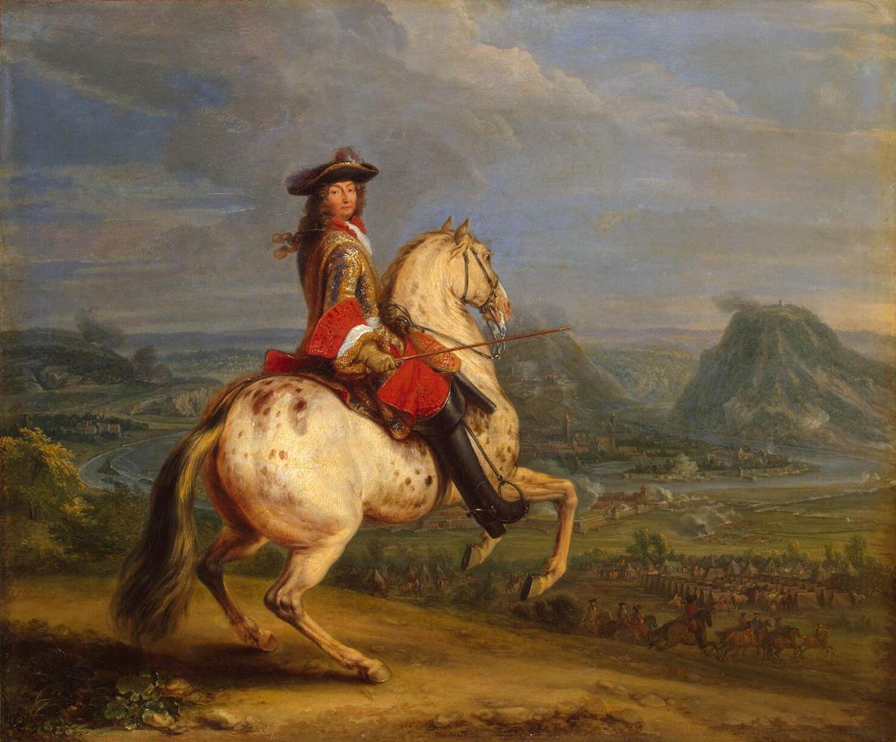 Louis XIV ao Tomar Besançon