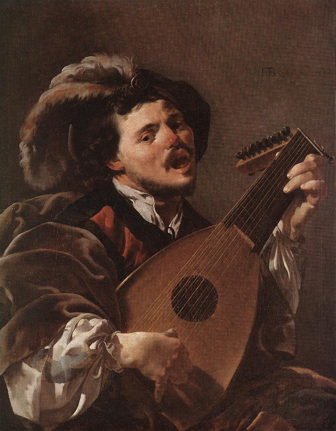 lute player