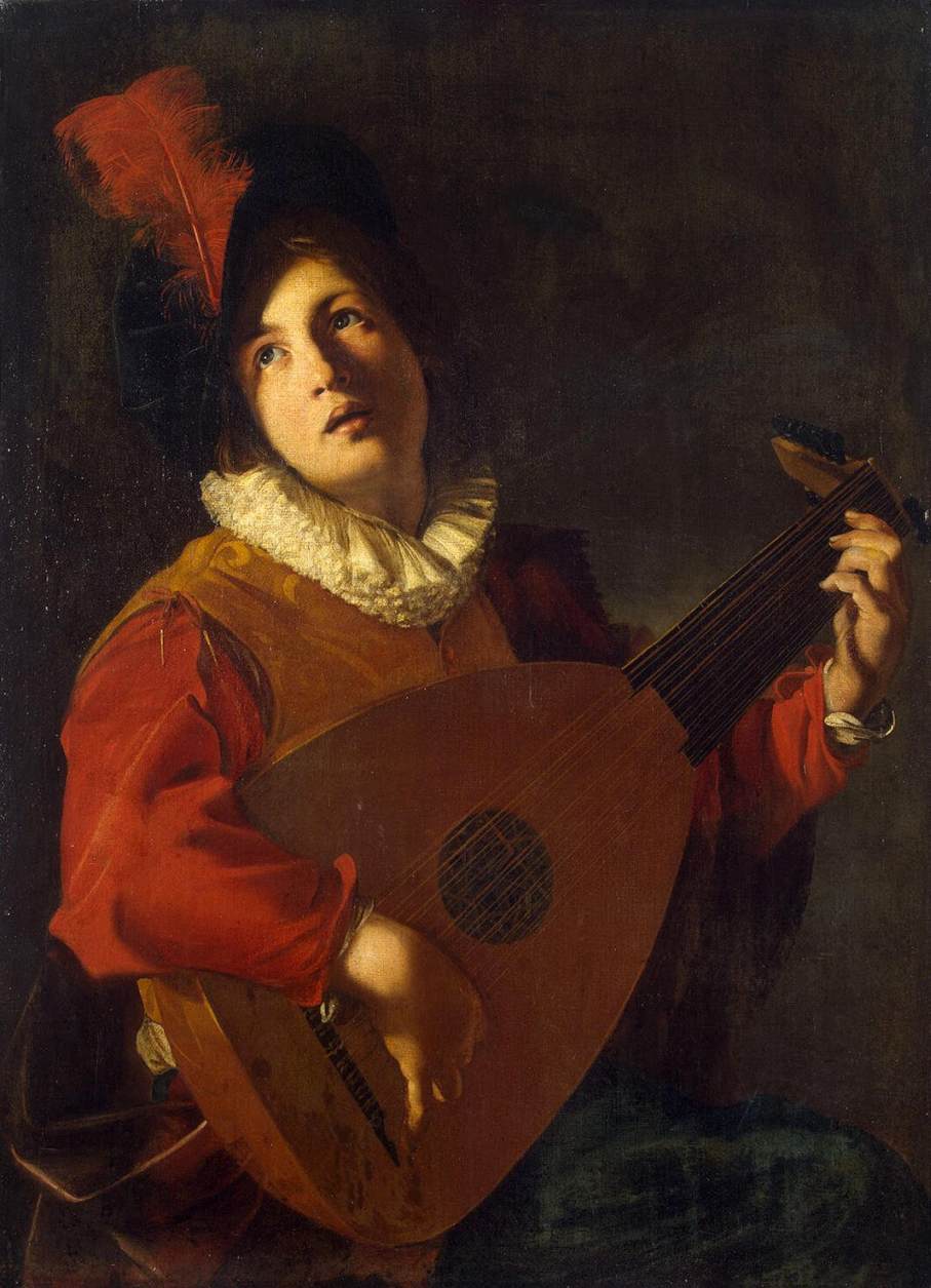 lute player