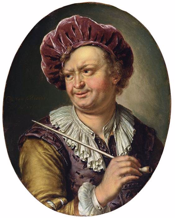 man with pipe