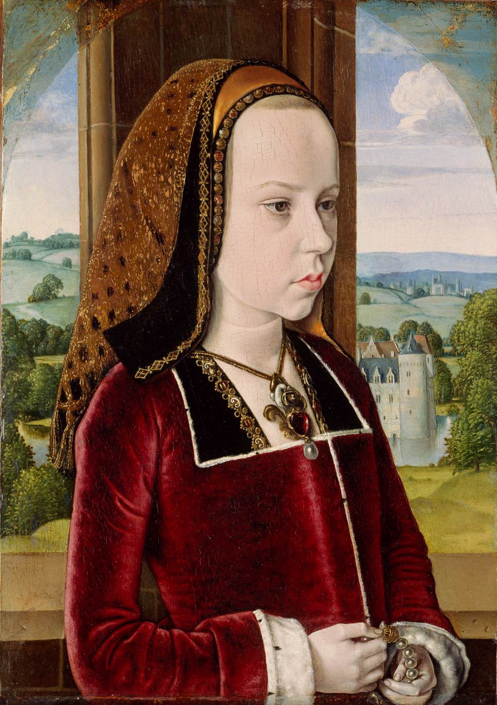 Retrato de Margarita de Austria (Retrato de una Joven Princesa)