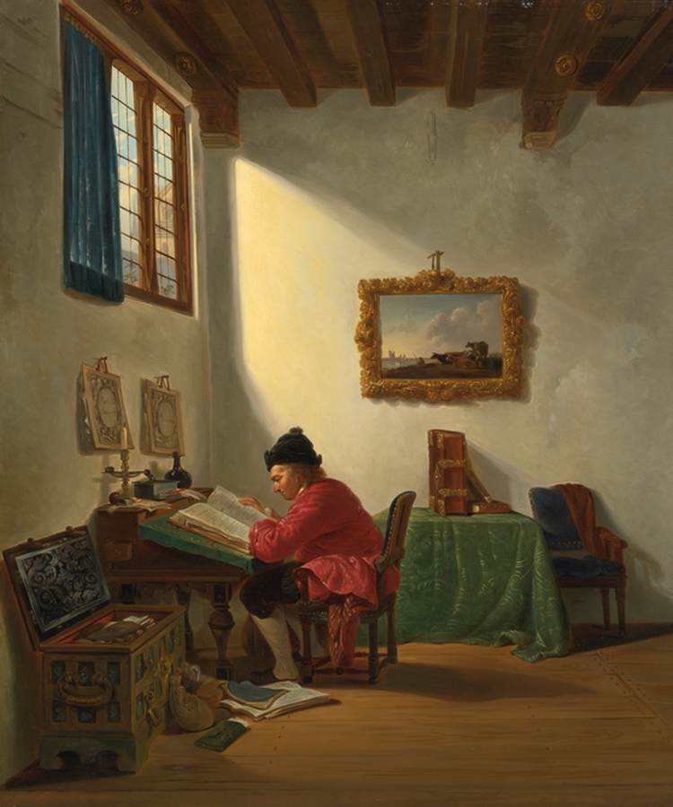 Trader em sua mesa