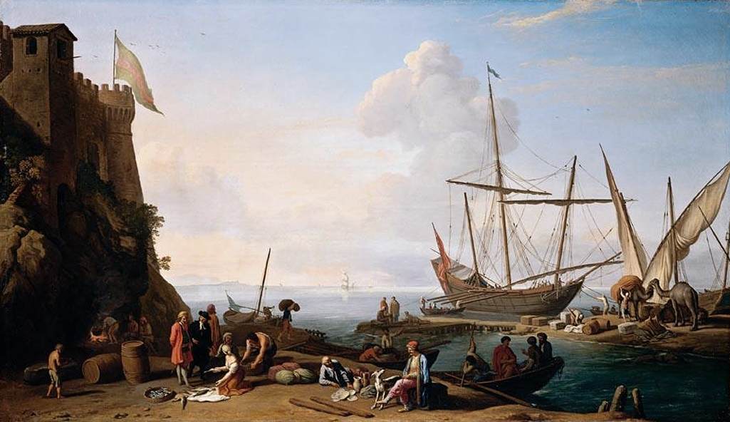 Middelhavets portscene