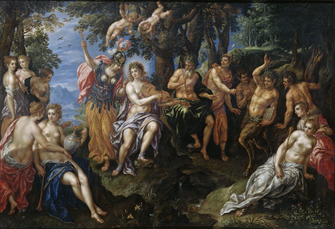 Apollo ve Pan arasındaki yarışma