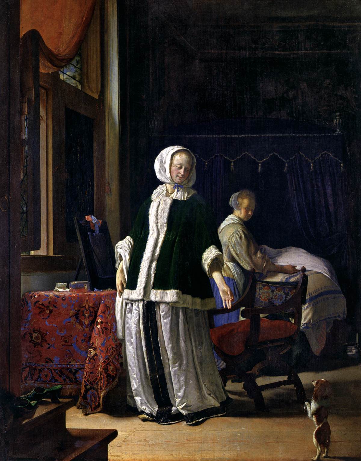 Young Woman In The Morning